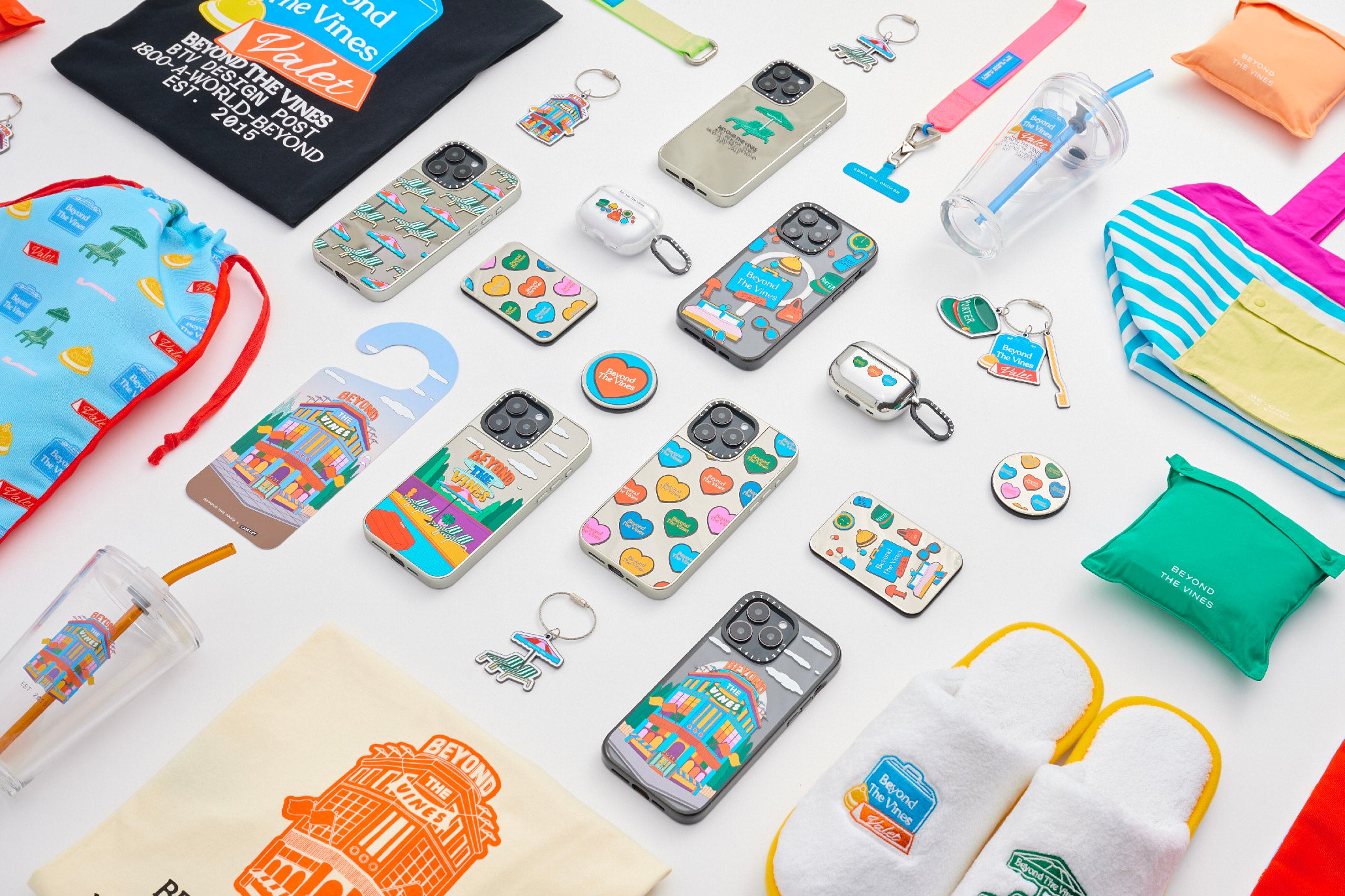 Beyond The Vines x CASETiFY Announce Colourful Phone Cases And Tech Accessories