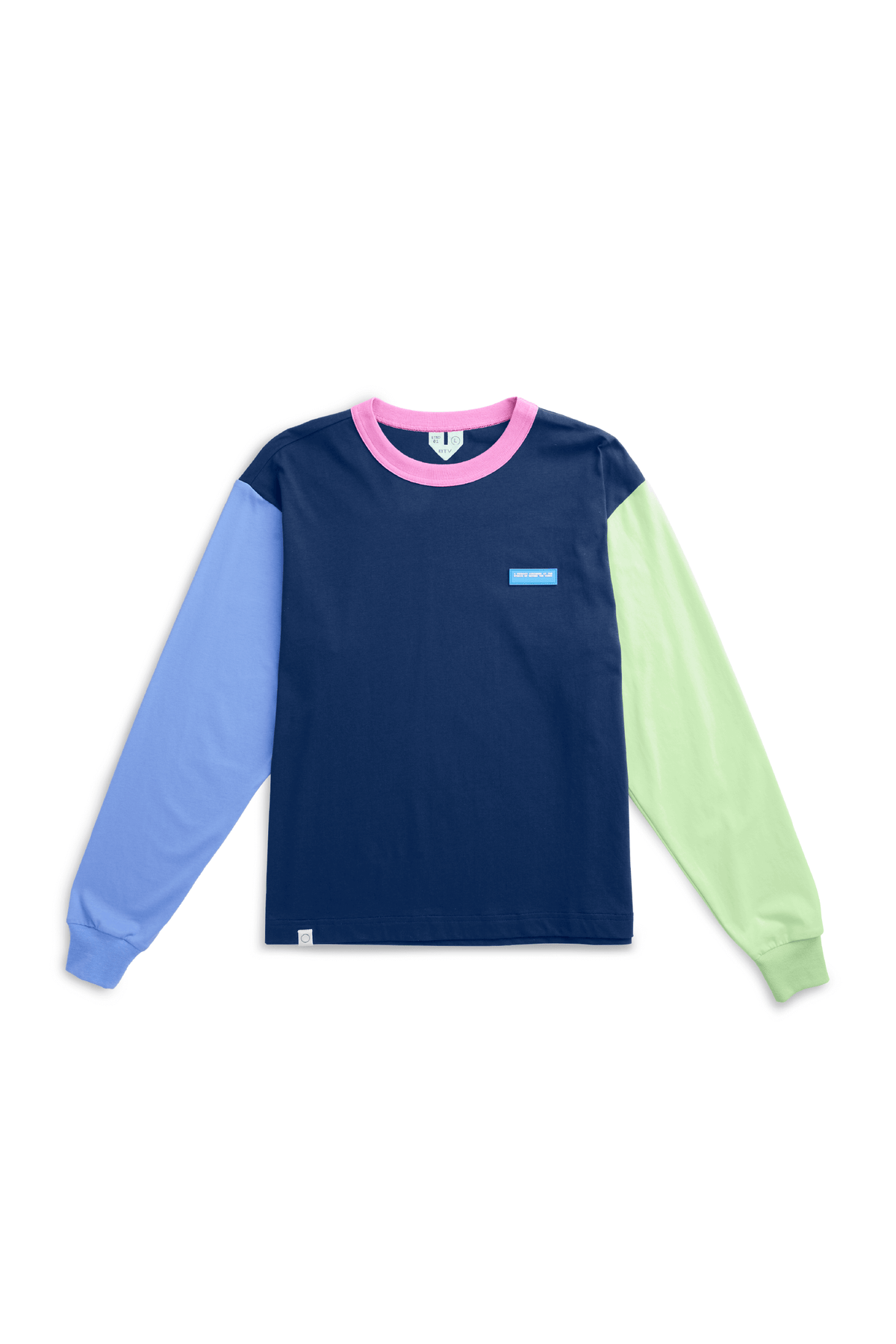 Womens STND01 Colourblock Long Sleeve T Shirt | Beyond The Vines